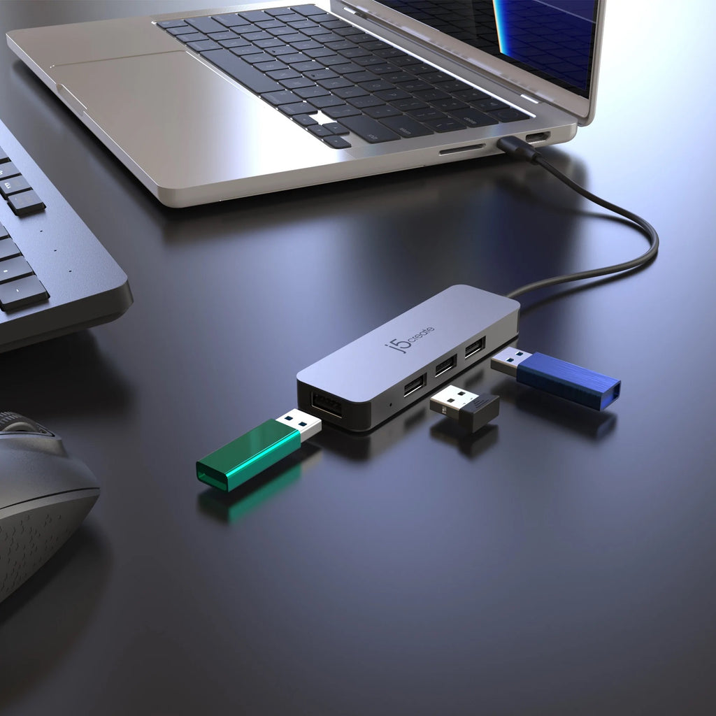 LAPTOP STAND WITH USB 4-PORT HUB