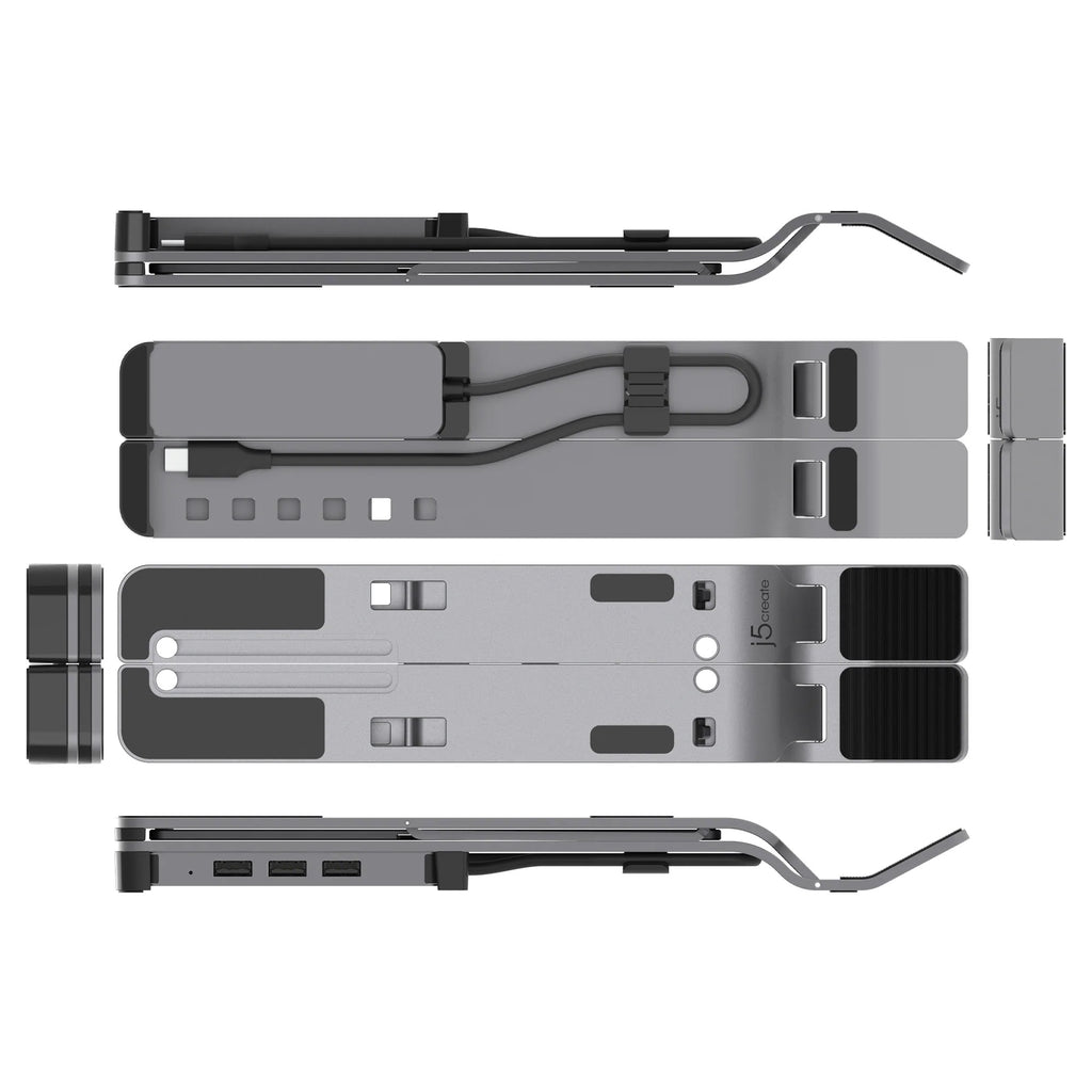 LAPTOP STAND WITH USB 4-PORT HUB