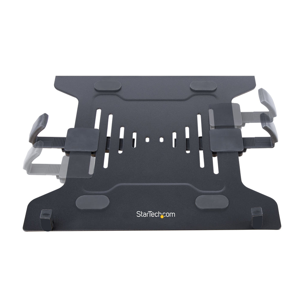 Monitor Arm with Laptop Tray Adjustable