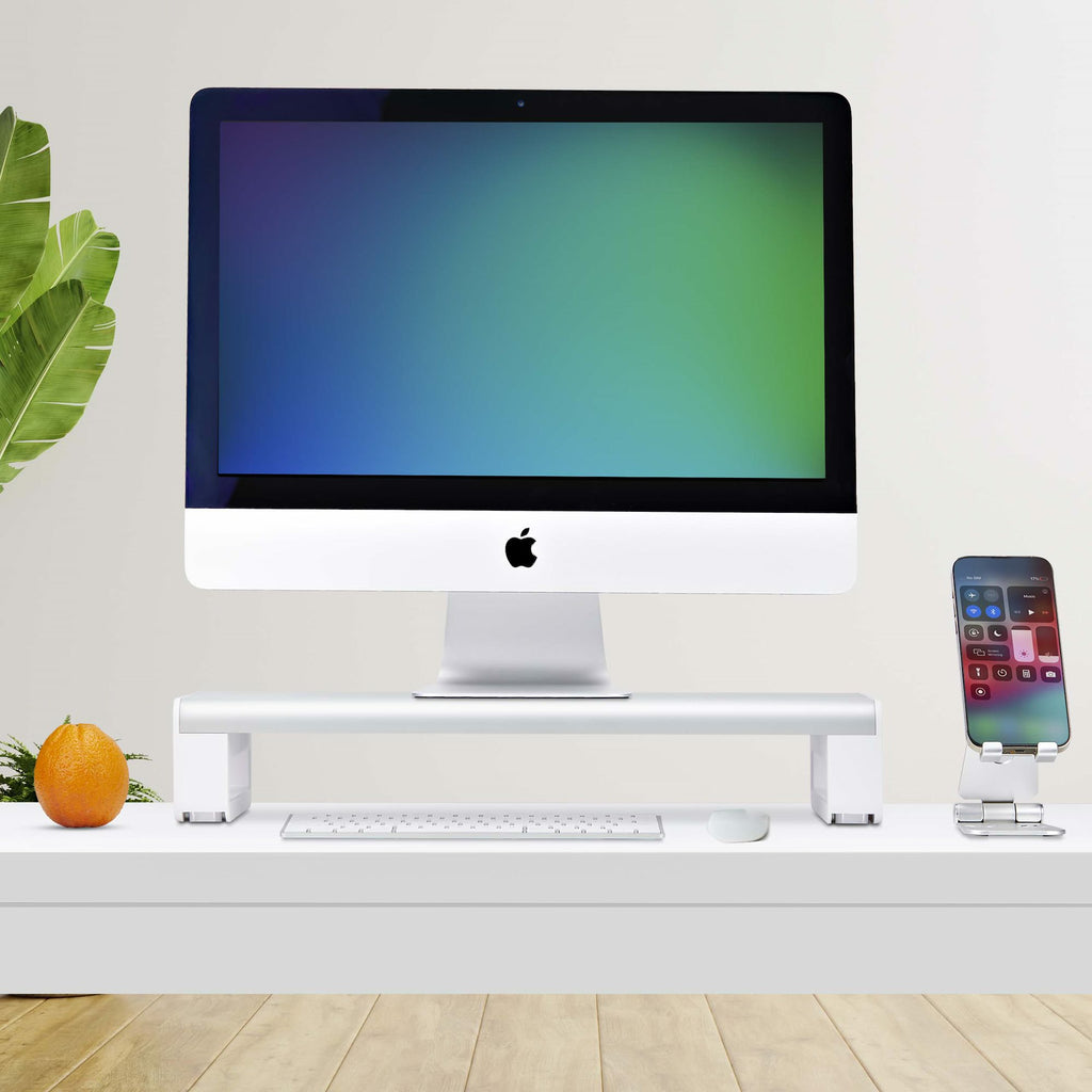 ERGONOMIC MONITOR RISER STAND 33LB MAX