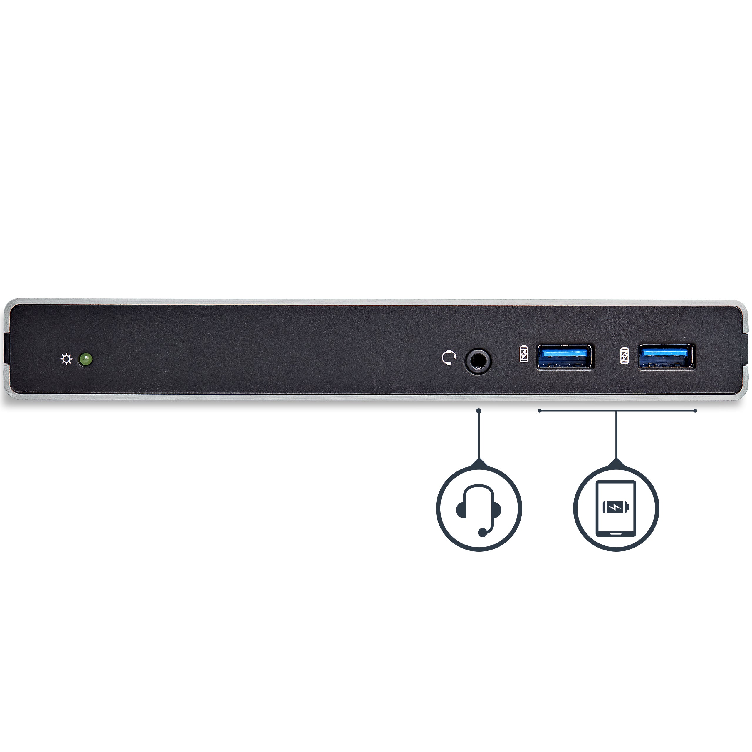 USB 3.0 Laptop Docking Station w/ 2x DVI