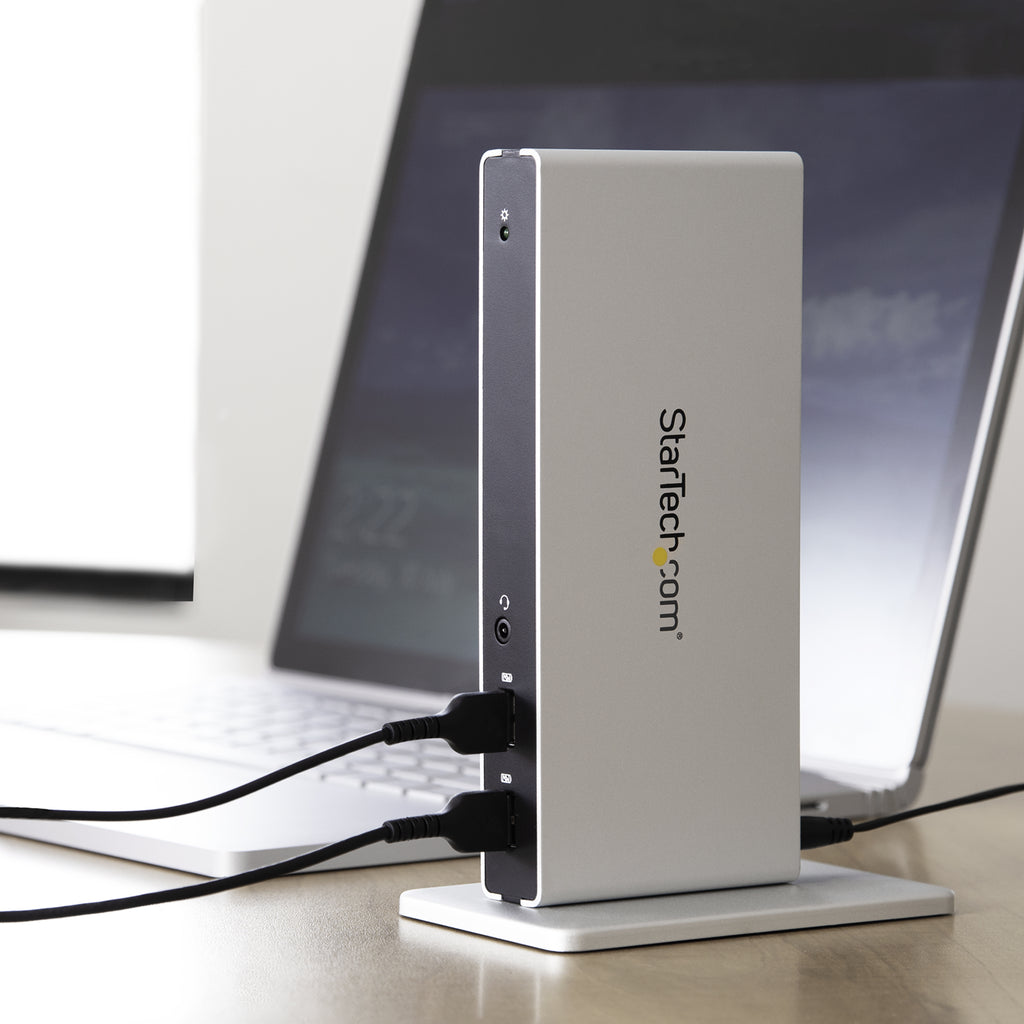 USB 3.0 Laptop Docking Station w/ 2x DVI