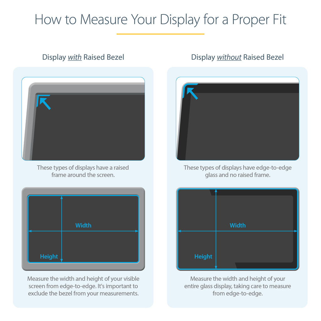 34 in Monitor Privacy Screen/Filter 21:9