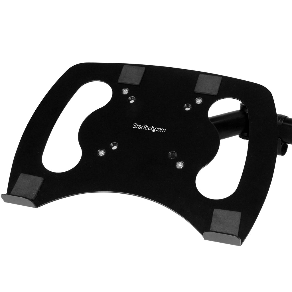 SINGLE-MONITOR ARM WITH LAPTOP STAND