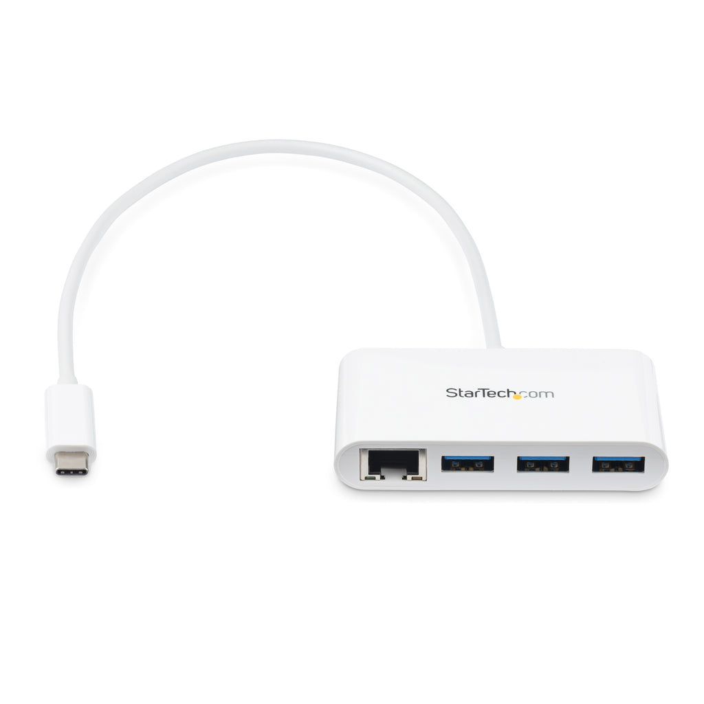 3 Port USB C Hub Laptop Hub w/ Ethernet