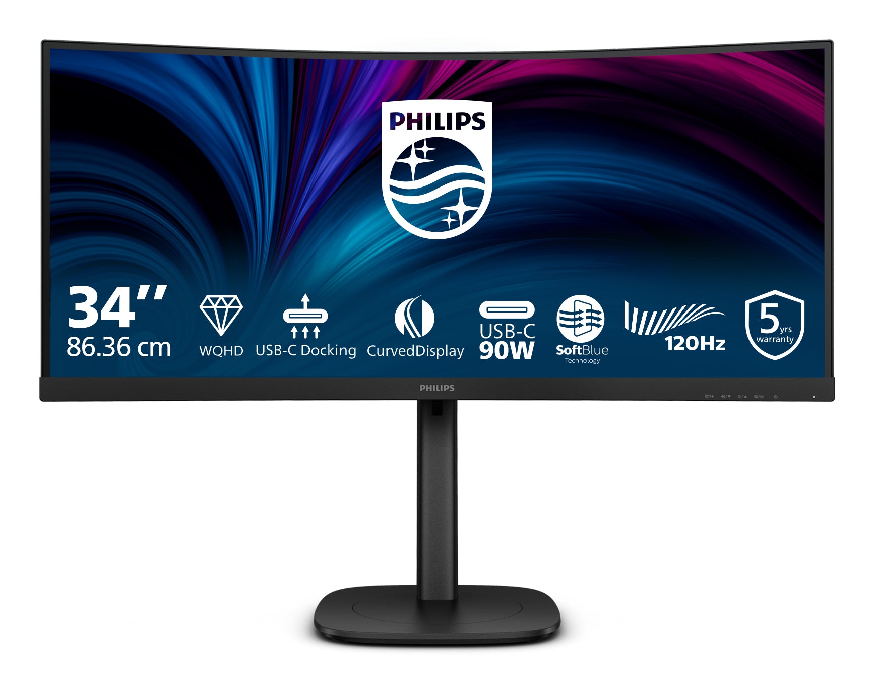 PHILIPS 34in B LINE USBC DOCK MONITOR