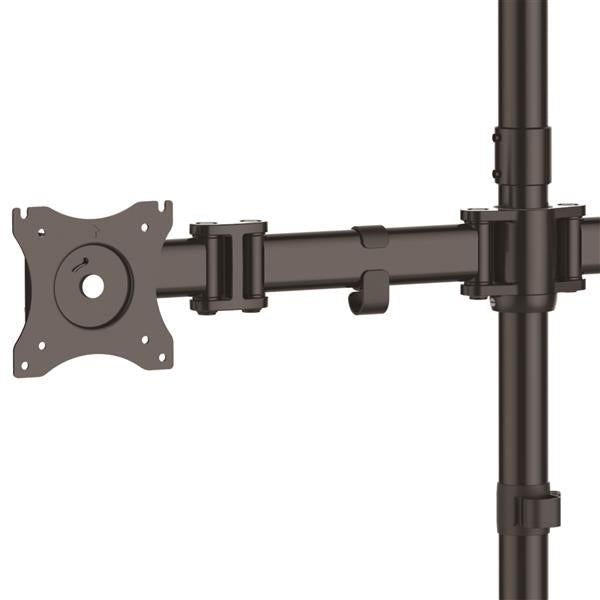 Quad Monitor Stand - Heavy Duty Steel