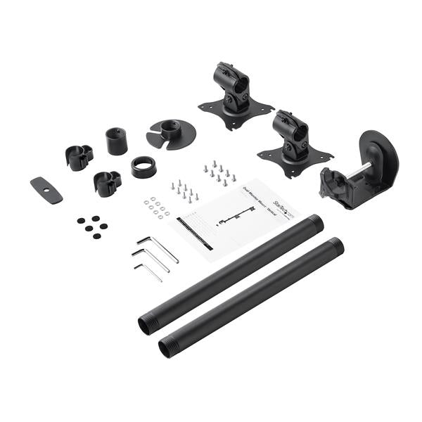 Vertical Dual Monitor Mount - Steel