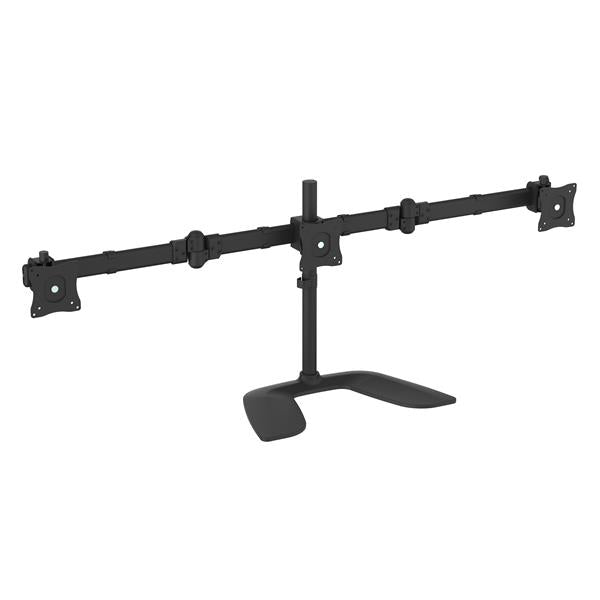 TRIPLE MONITOR STAND - STEEL ALUMINUM