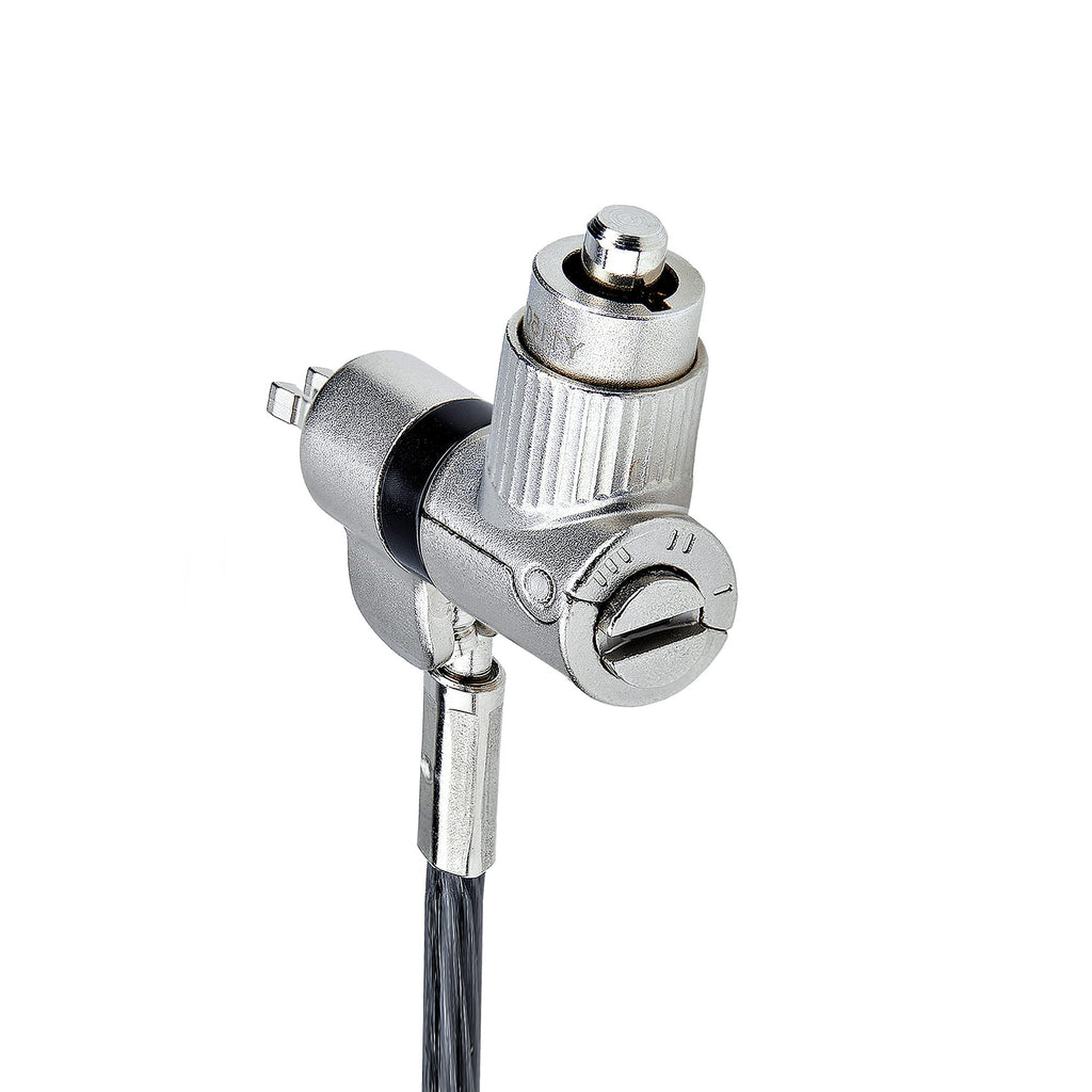 3-in-1 Laptop Lock 2m Security Cable