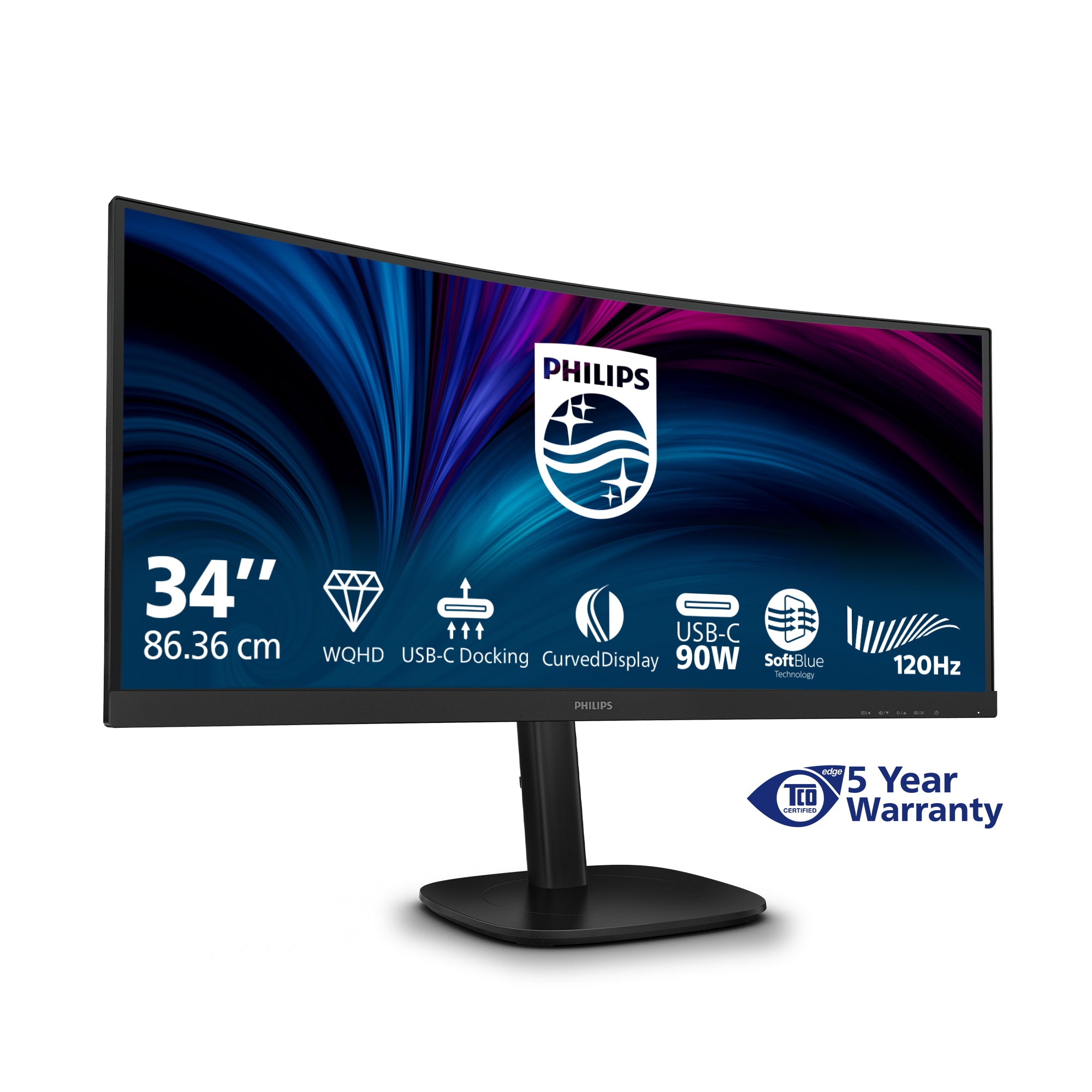PHILIPS 34in B LINE USBC DOCK MONITOR