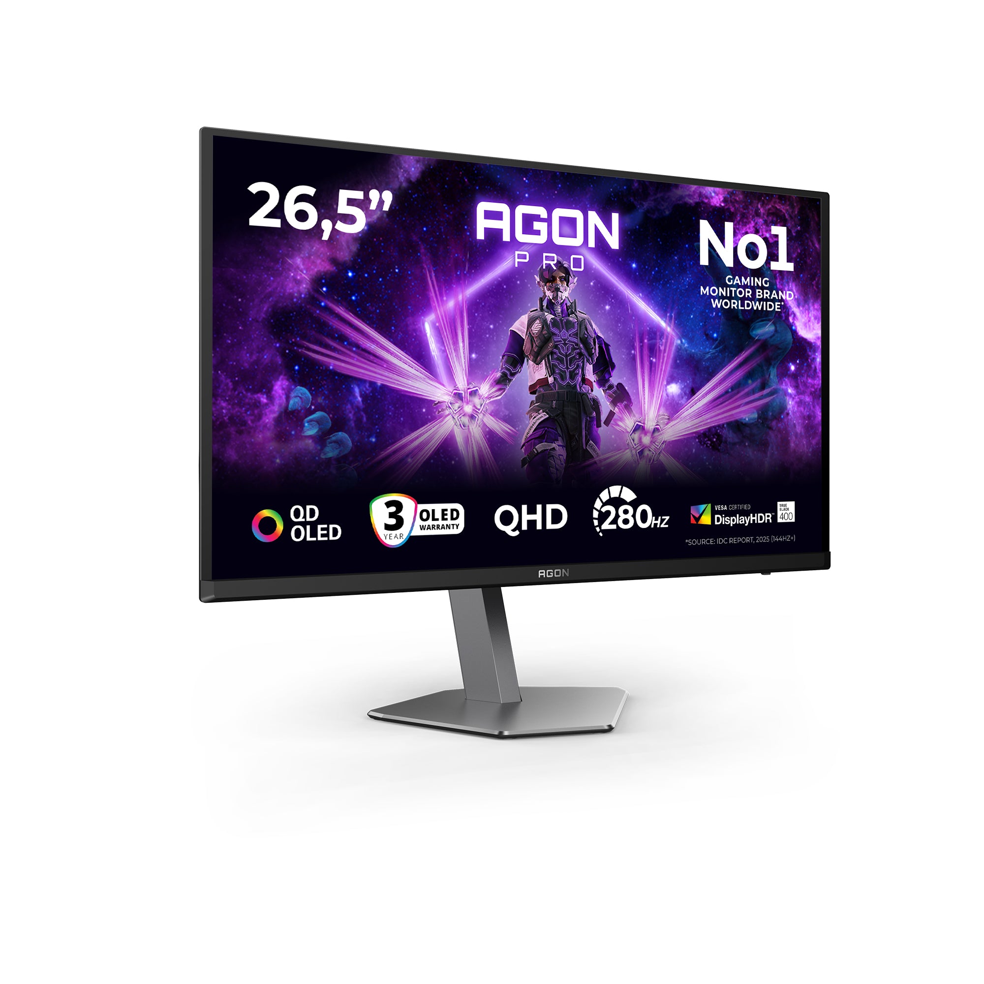 AG276QZD2 QHD 0.03MS 240HZ OLED MONITOR