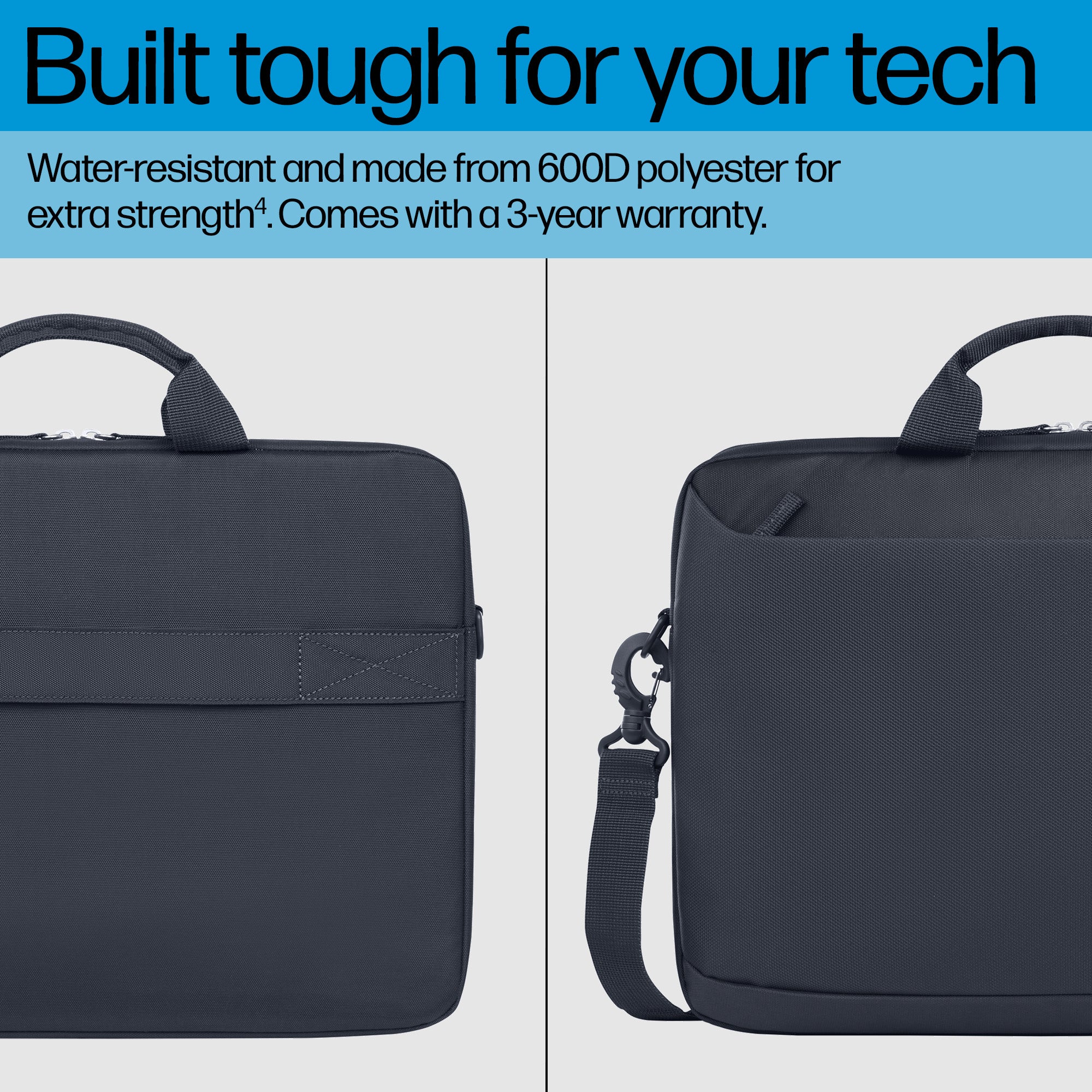 HP 16 ODYSSEY GRAY LAPTOP BRIEFCASE