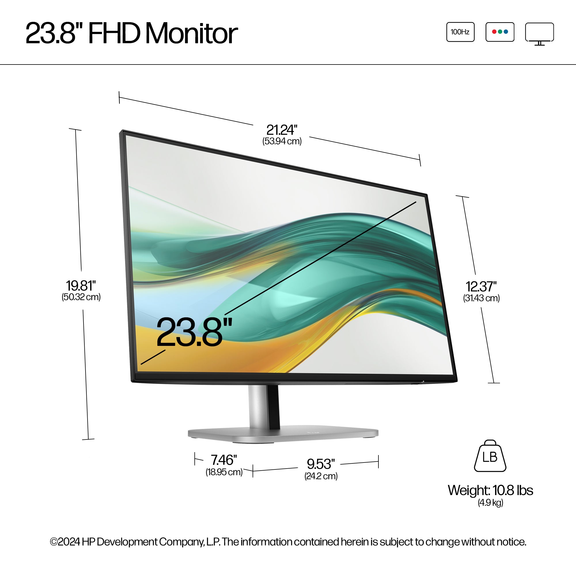 S5 Pro 23.8IN FHD 524pf Monitor