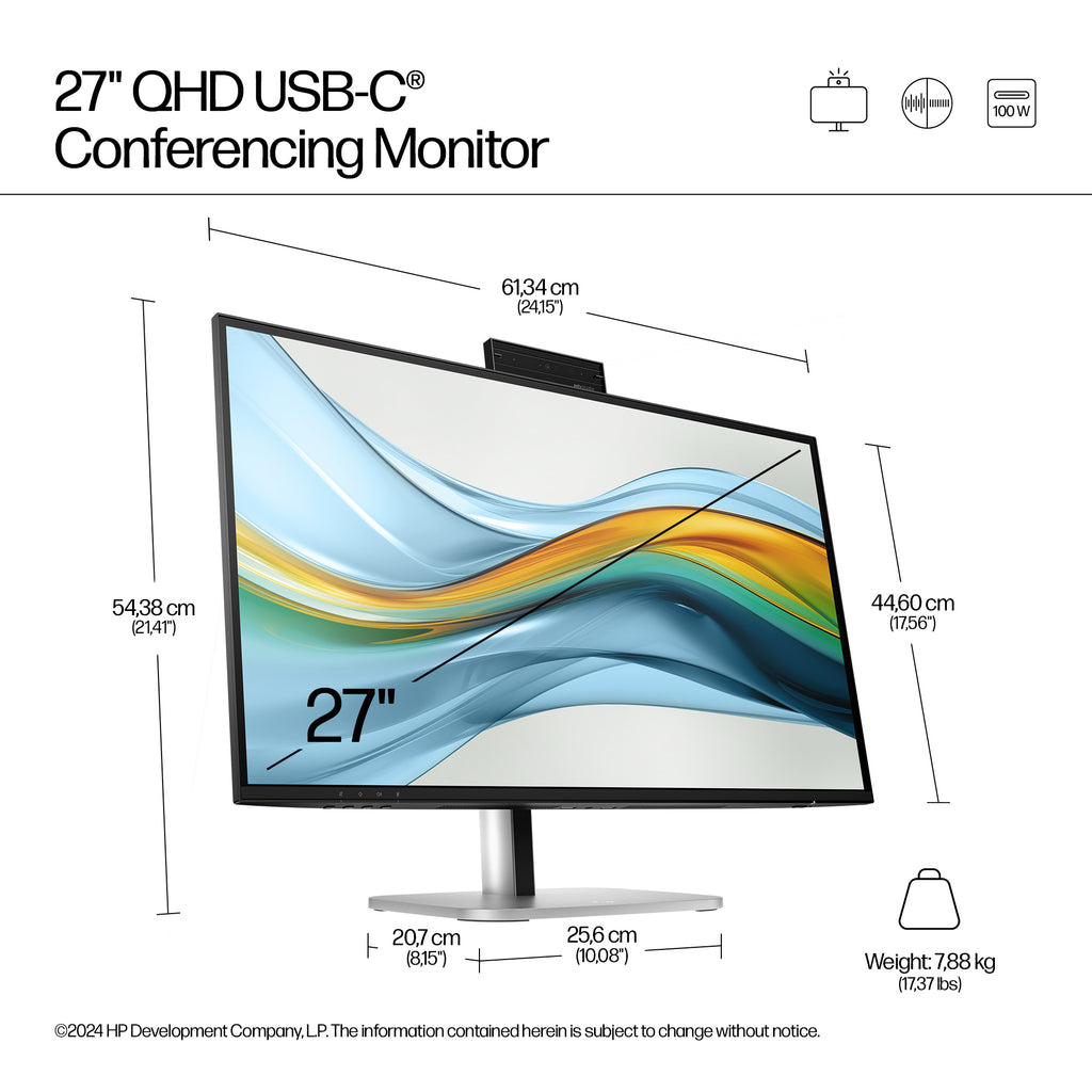S5 Pro 27IN QHD 527pm USB-C Conf Monitor