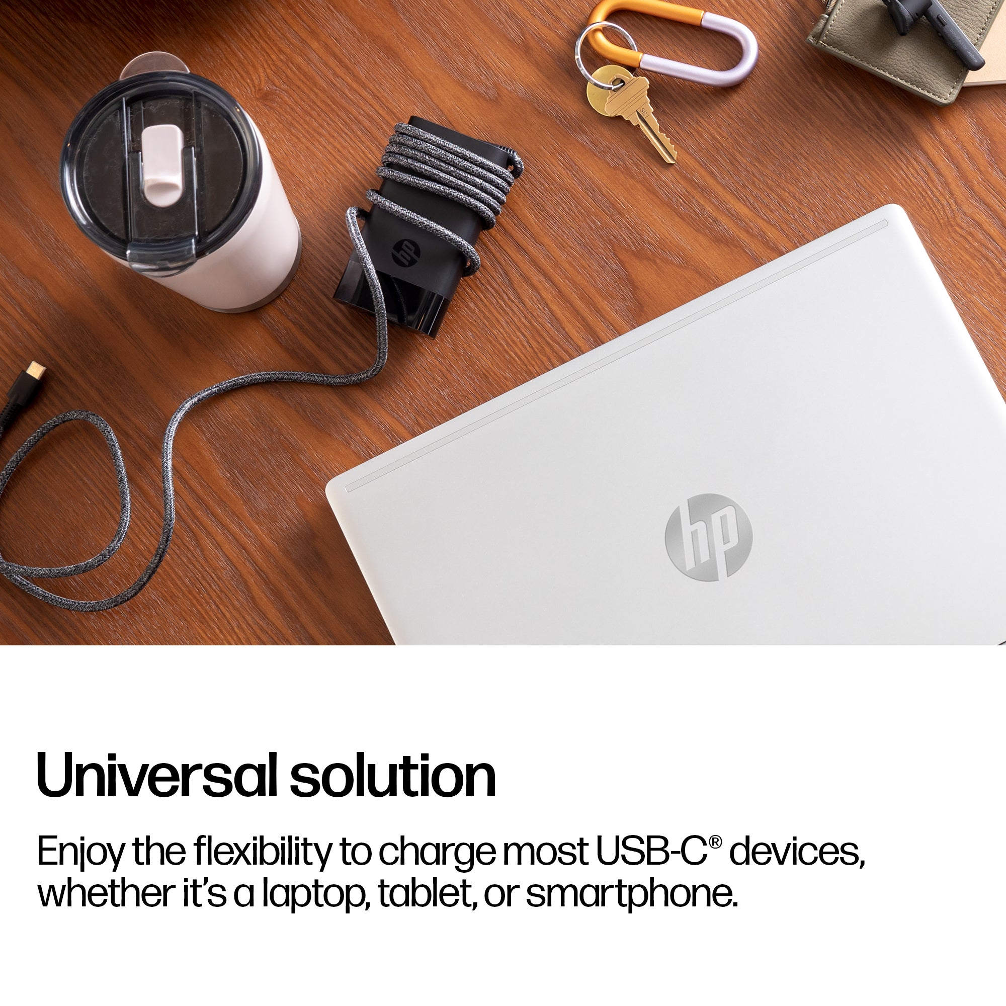 HP 65W USB-C LAPTOP CHARGER