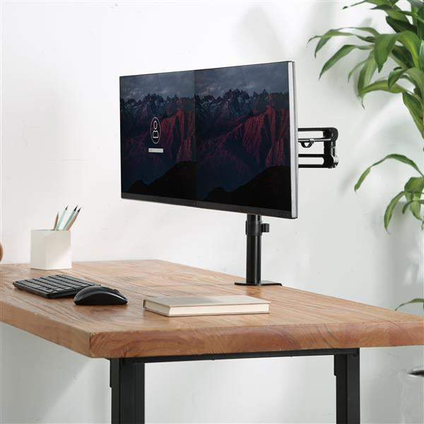 Desk Mount Dual Monitor Arm Articulating