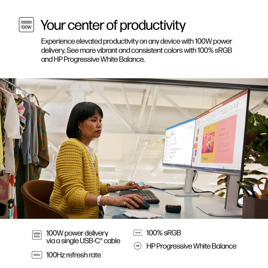 S5 Pro 23.8IN FHD 524pu USB-C Monitor