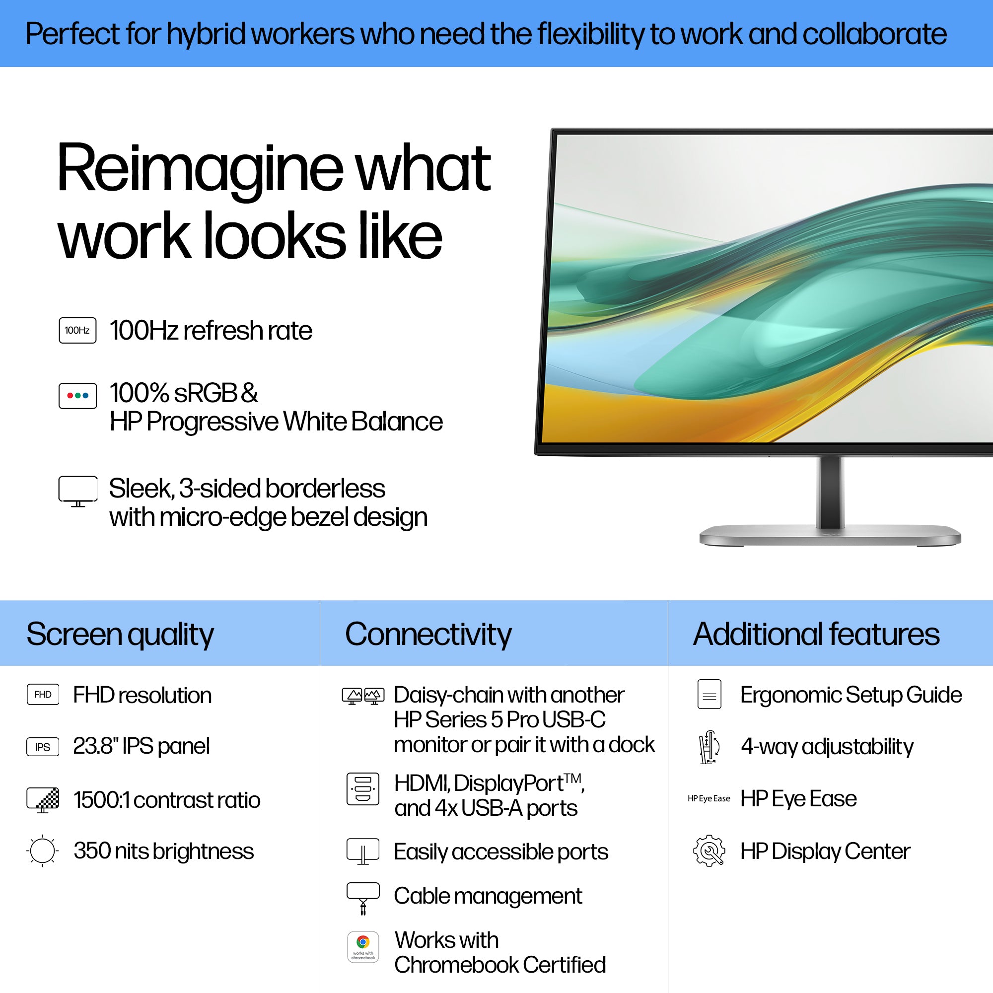 S5 Pro 23.8IN FHD 524pf Monitor