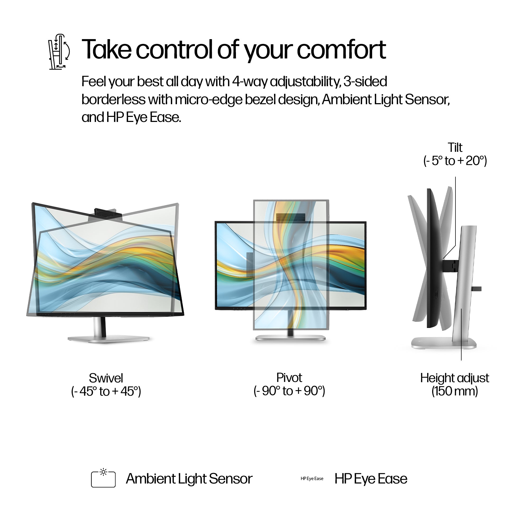 S5 Pro 27IN QHD 527pm USB-C Conf Monitor