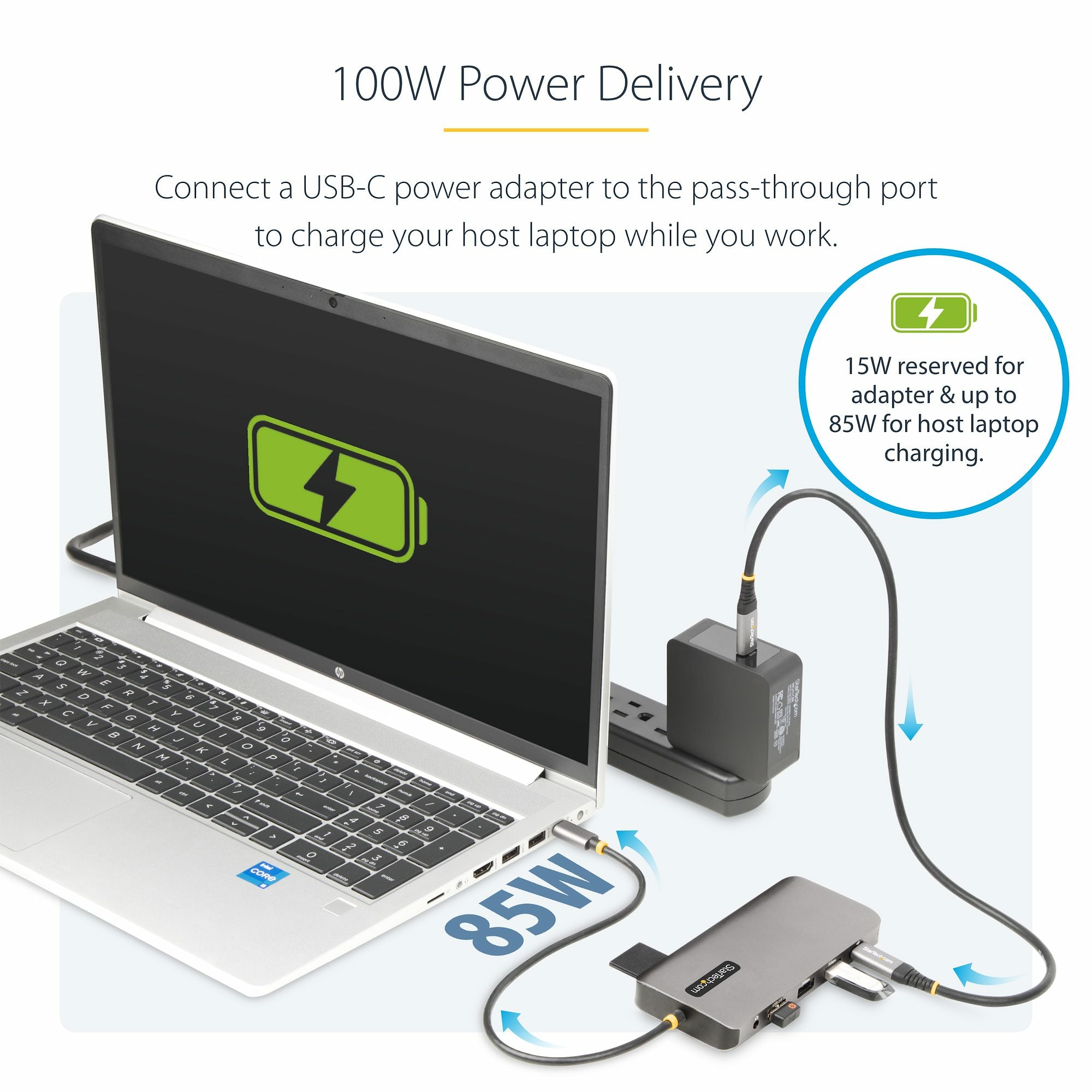 USB-C Triple-Monitor Multiport Adapter