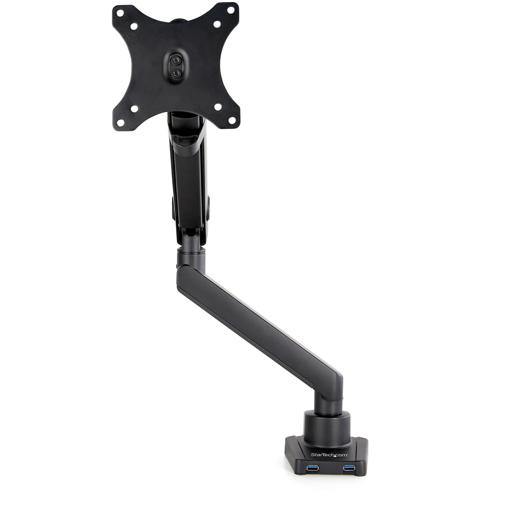 Desk Mount Monitor Arm w USB - 8kg LCD