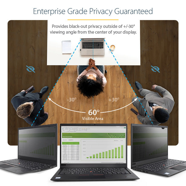 15.6in Gold Laptop Privacy Screen/Filter