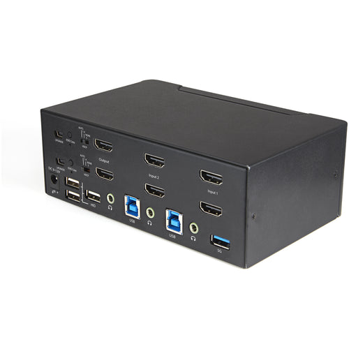 2 Port Dual Monitor HDMI KVM Switch 4K60