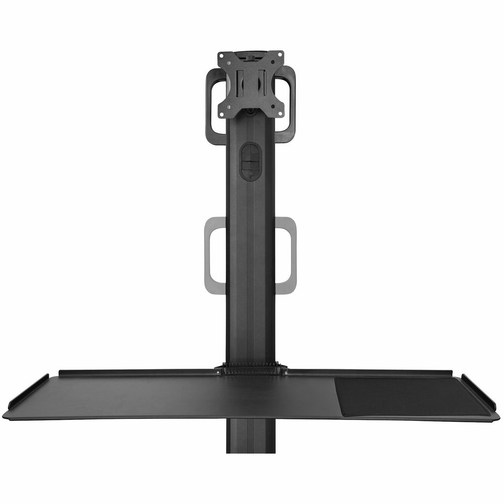 Mobile Workstation Cart w Monitor Mount