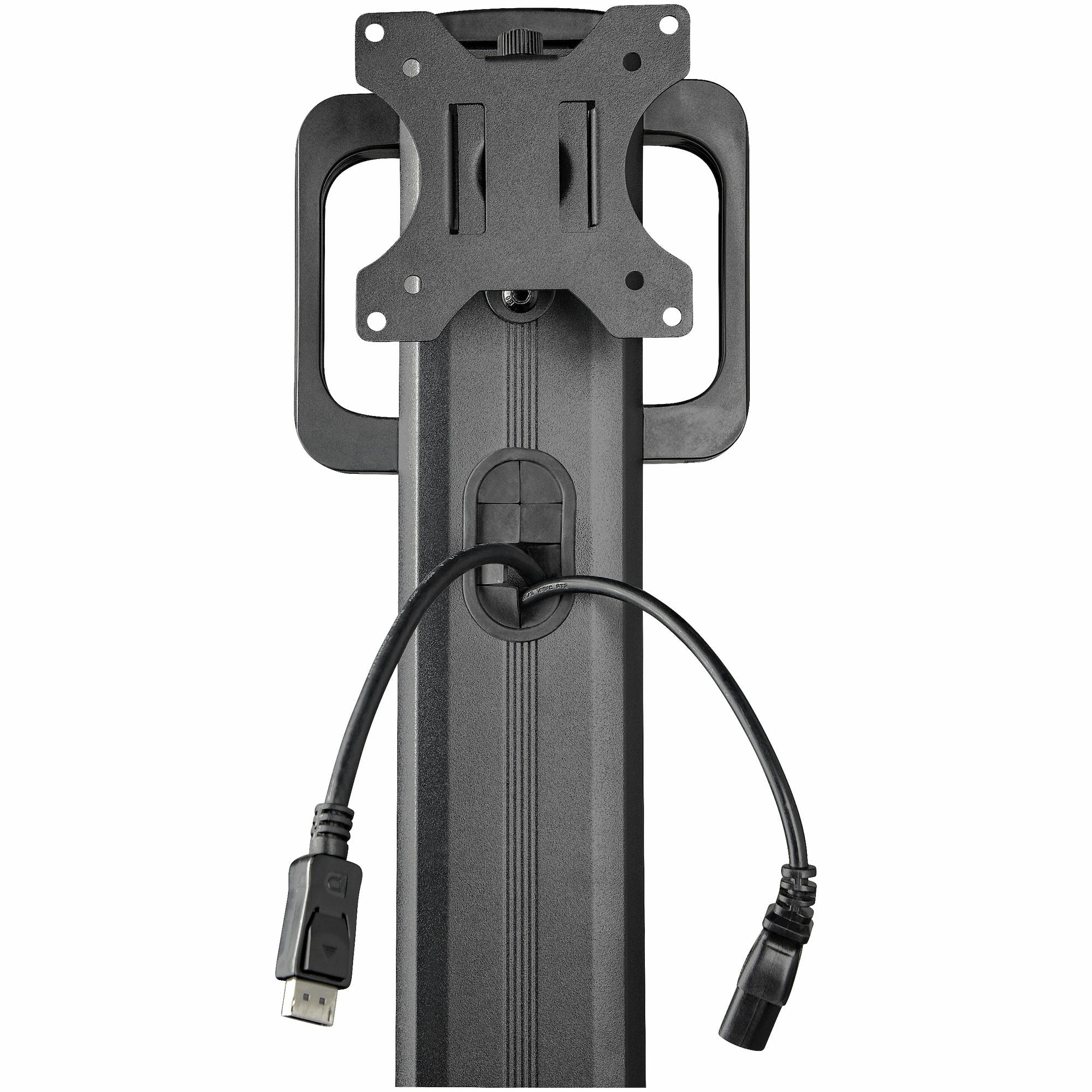 Mobile Workstation Cart w Monitor Mount