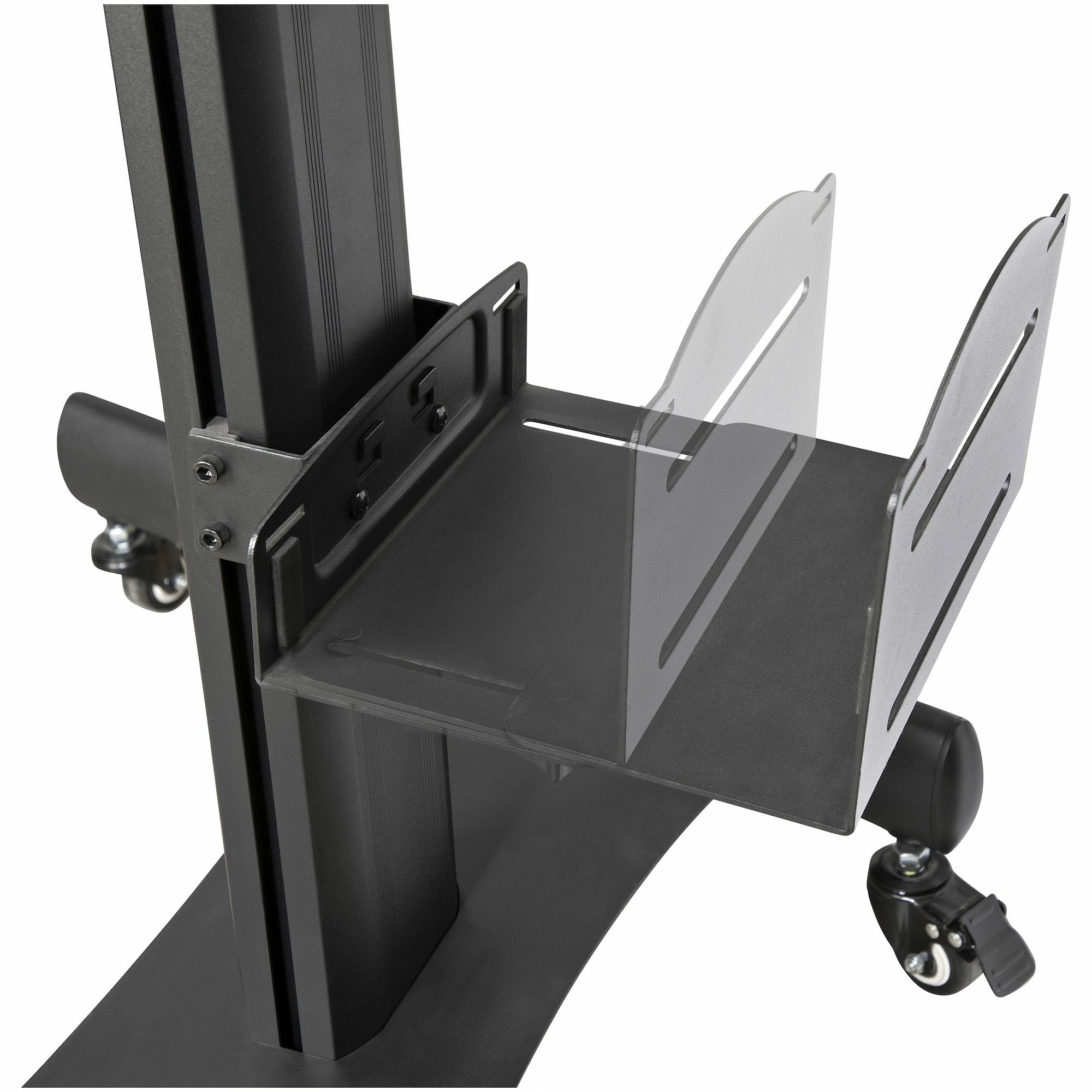 Mobile Workstation Cart w Monitor Mount