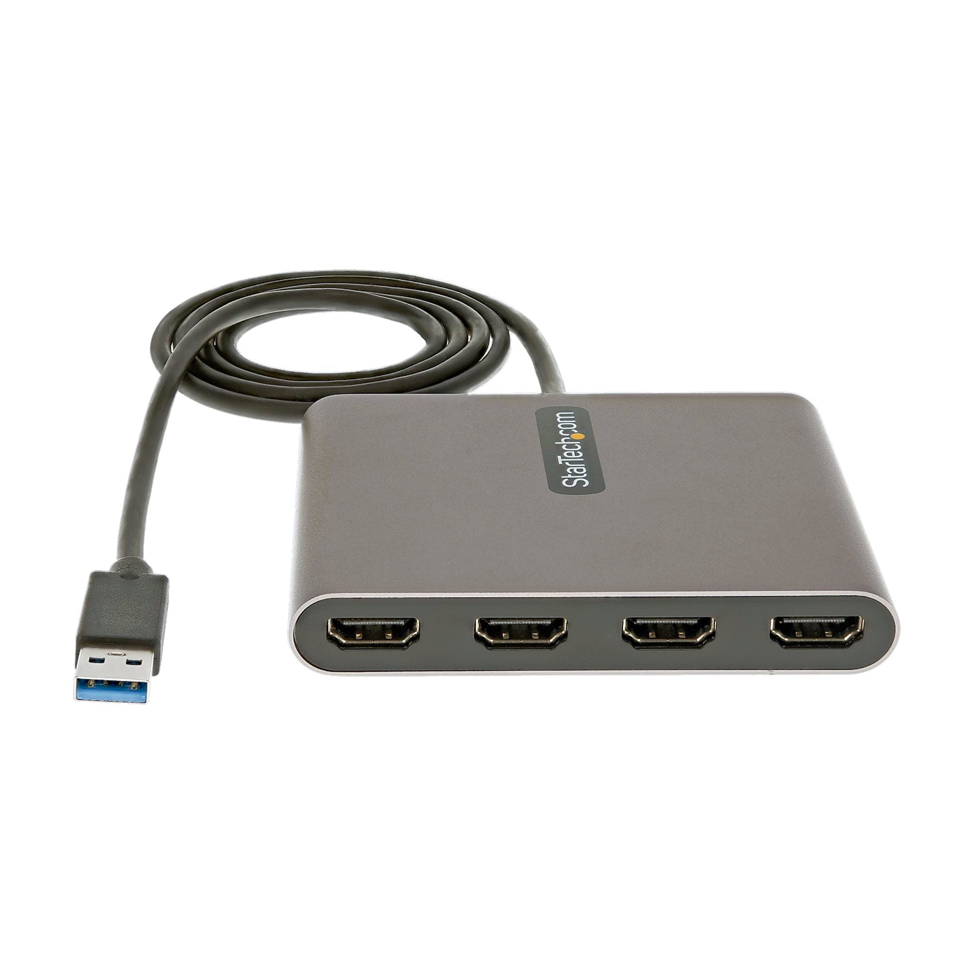 USB 3.0 to 4 HDMI Adapter - Quad Monitor