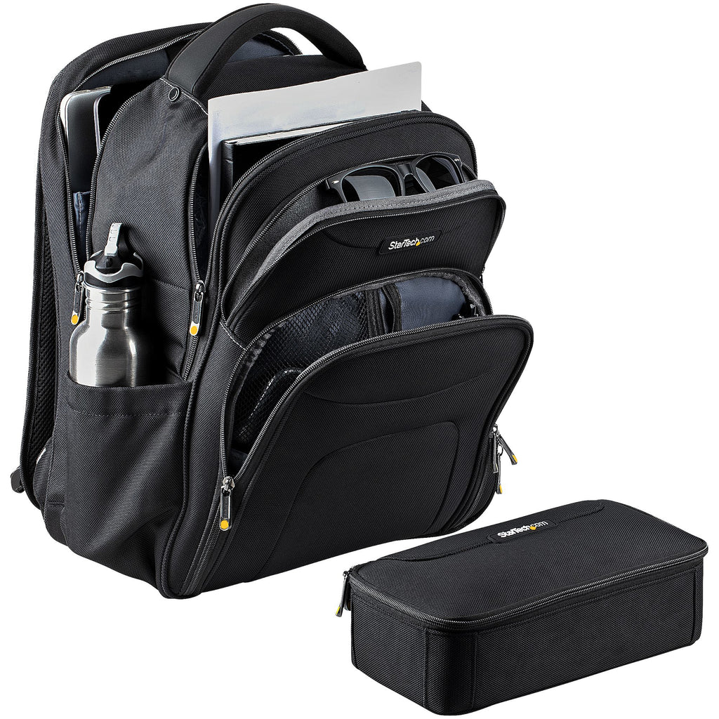 15.6in Laptop Backpack w/ Accessory Case