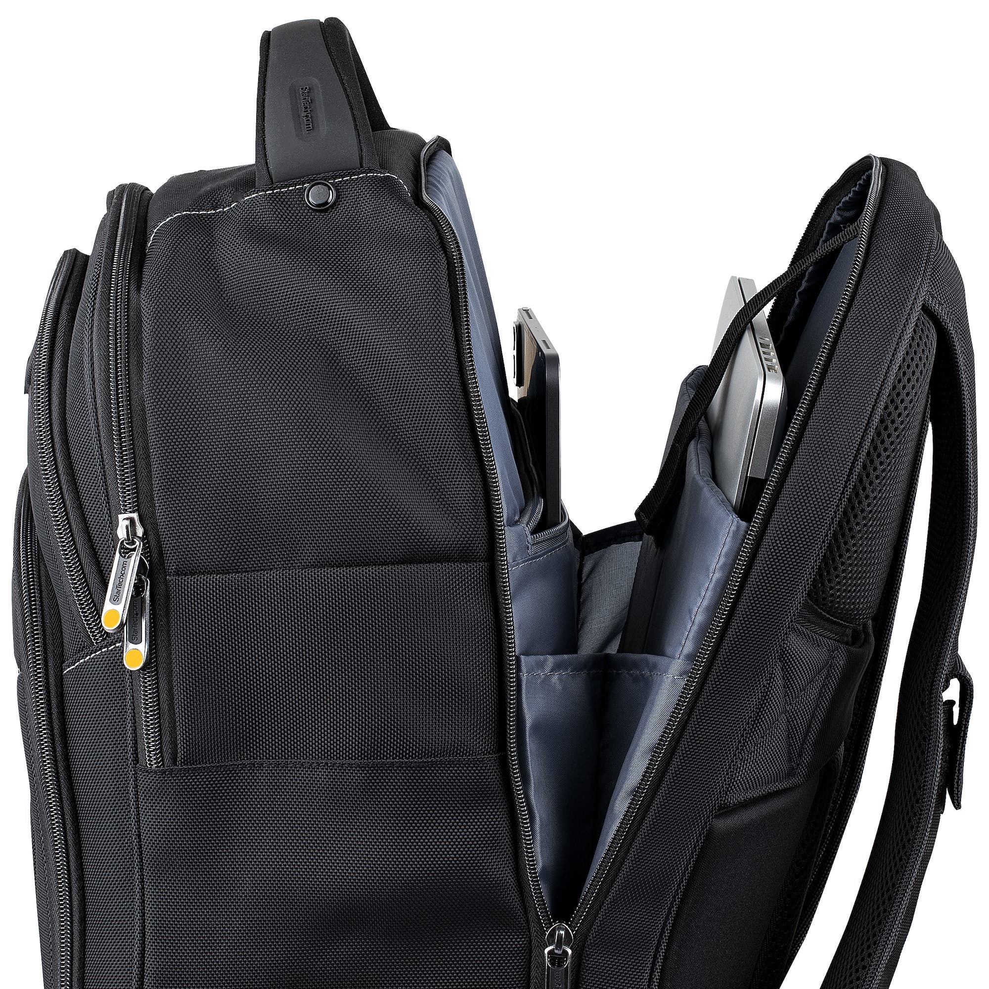15.6in Laptop Backpack w/ Accessory Case