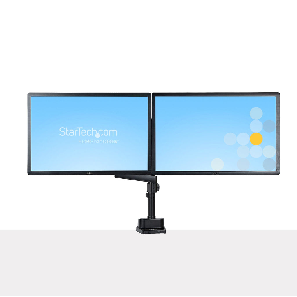 Desk Mount Dual Monitor Arm - 32in VESA