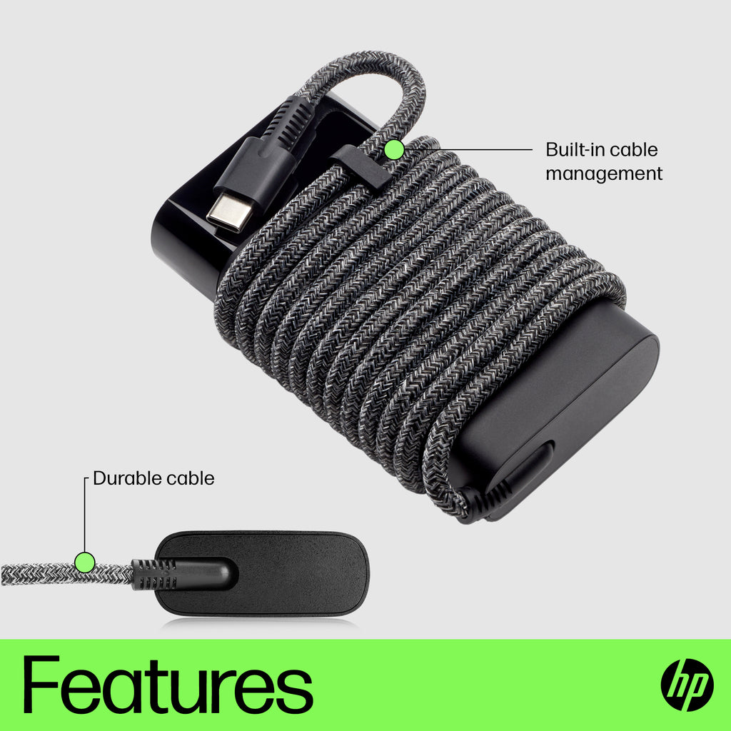 HP 65W USB-C LAPTOP CHARGER