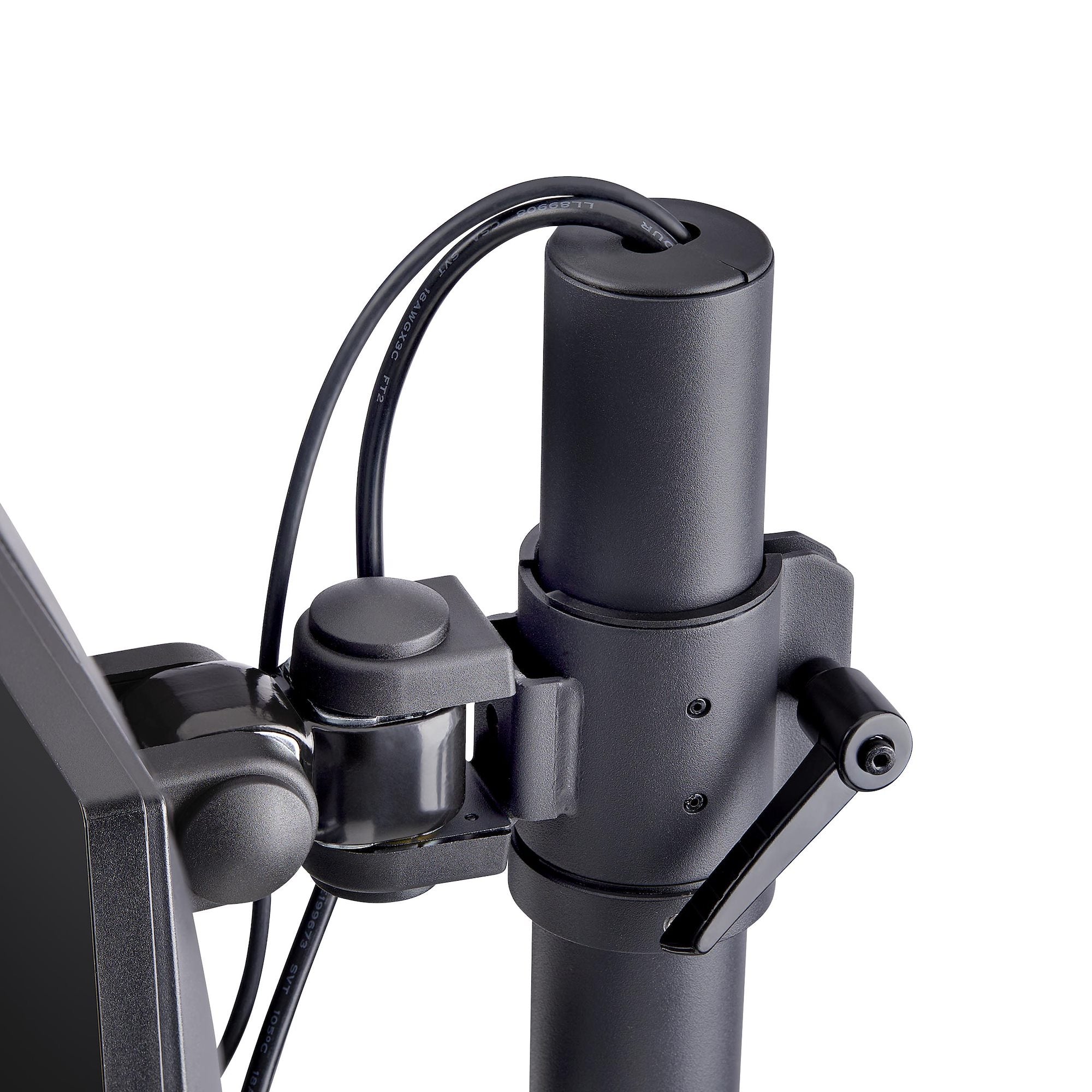 Desk Mount Dual Vertical Monitor
