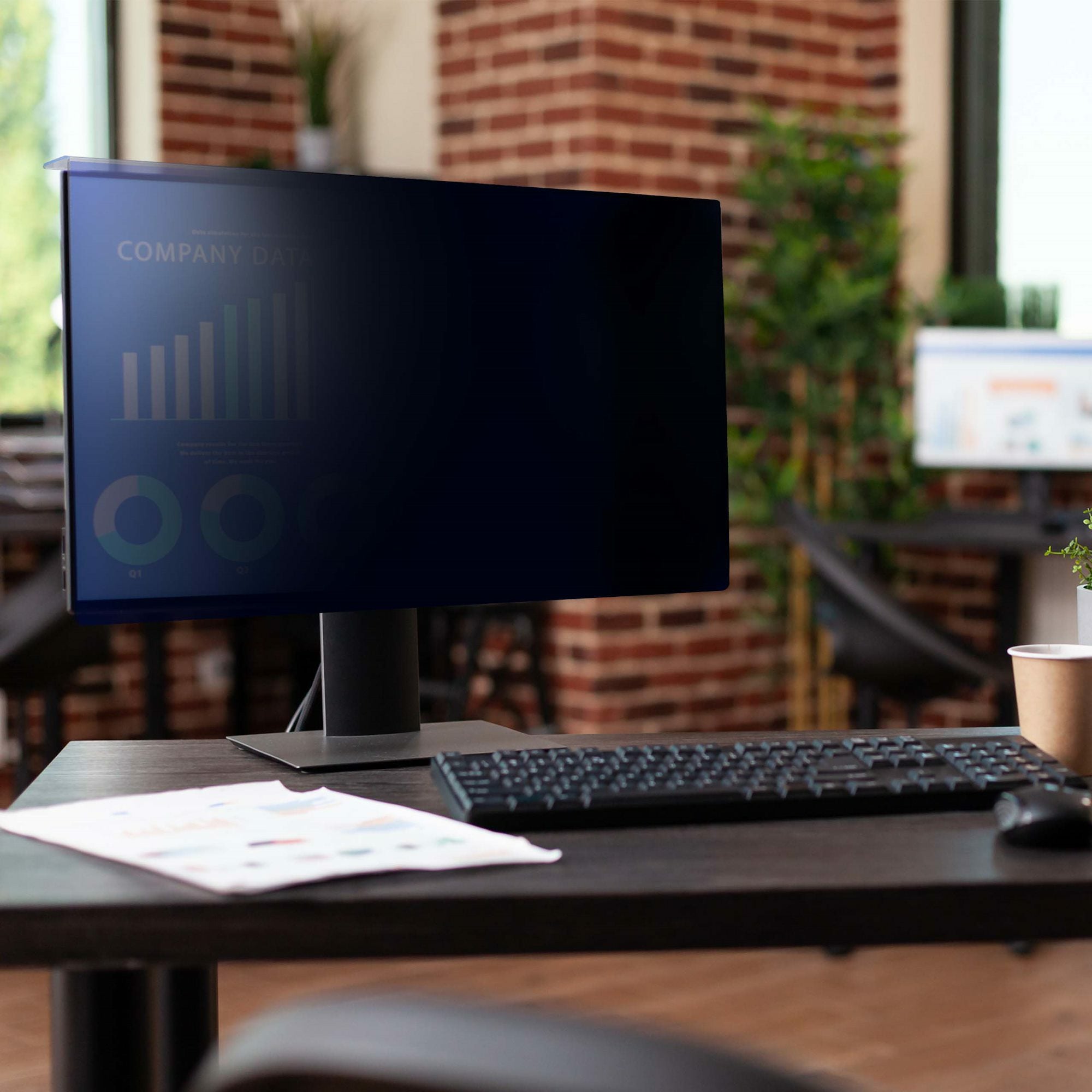 23.8IN MONITOR PRIVACY SCREEN HANGING