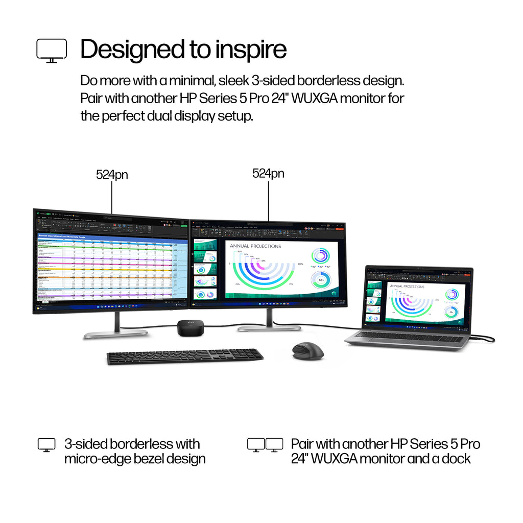 S5 Pro 24IN WUXGA 524pn Monitor