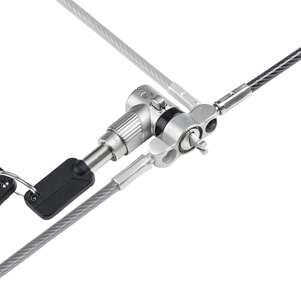 3-in-1 Laptop Lock 2m Security Cable
