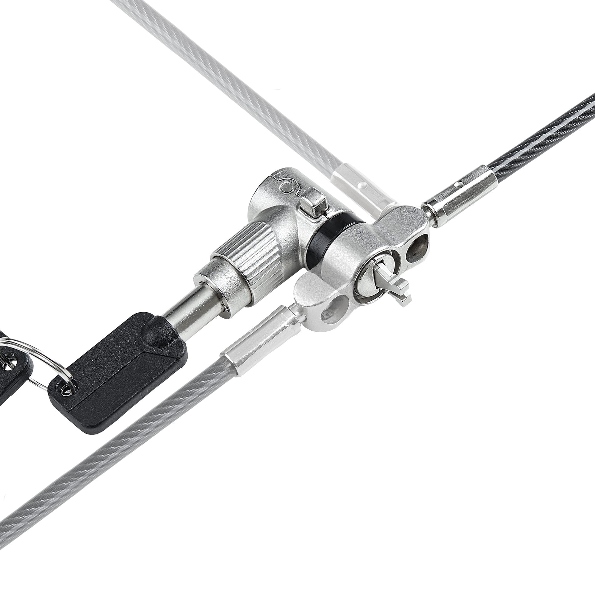 3-in-1 Laptop Lock 2m Security Cable