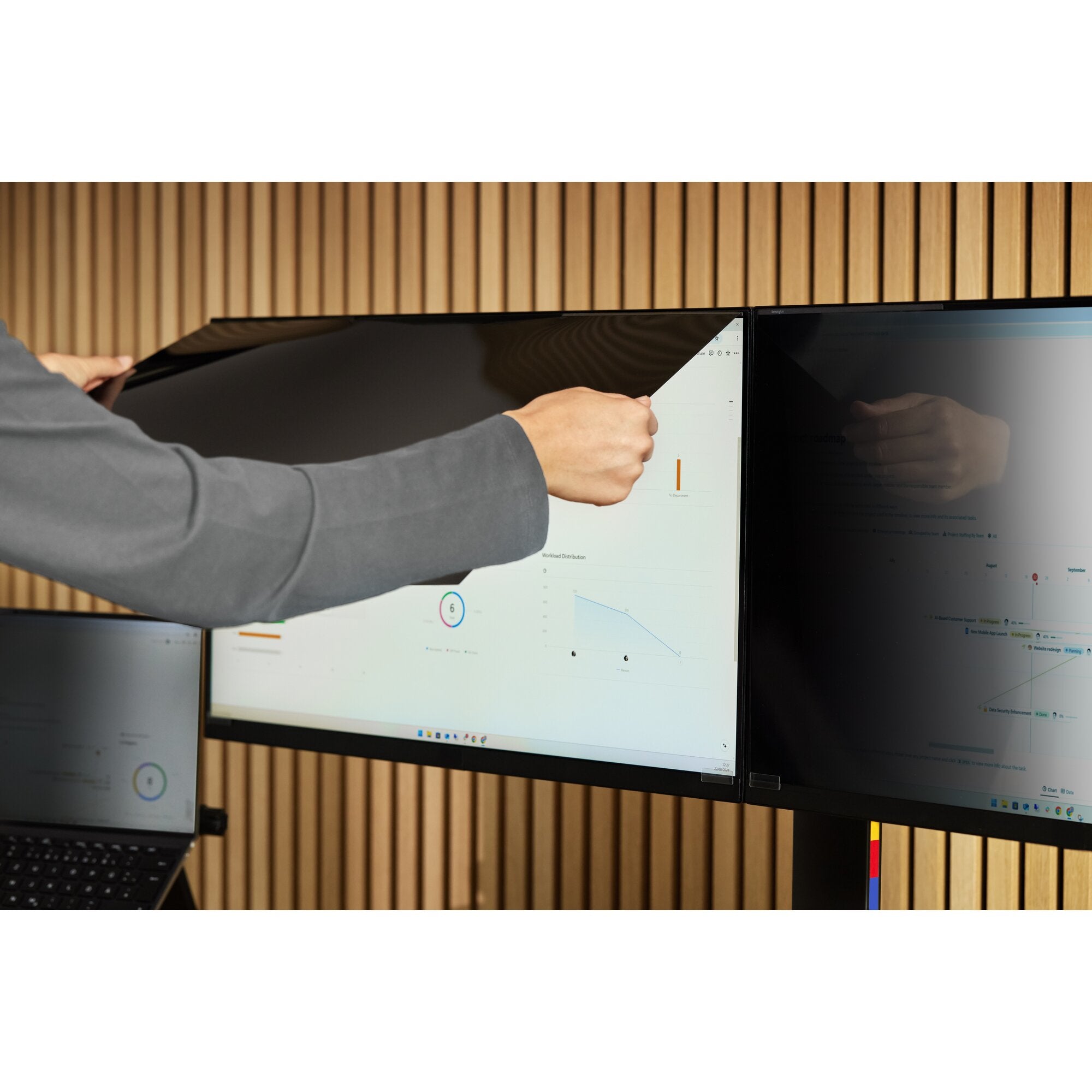 MAGNETIC PRIVACY SCREEN 27in MONITORS