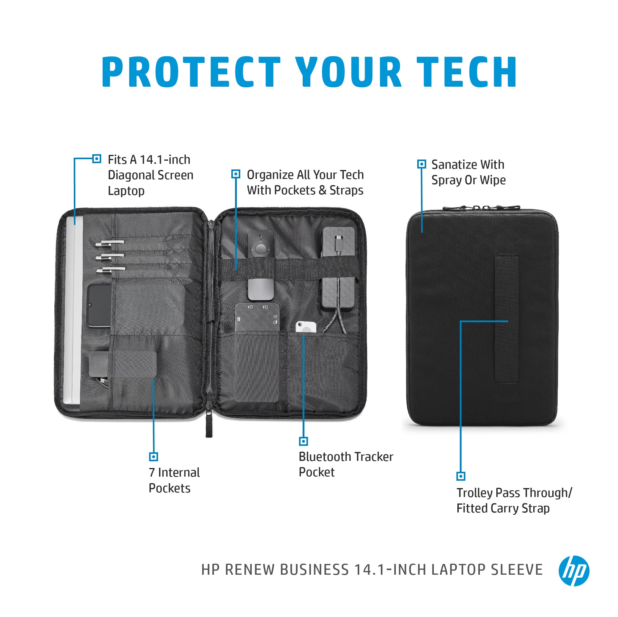 HP Rnw Business 14.1 Laptop Bag