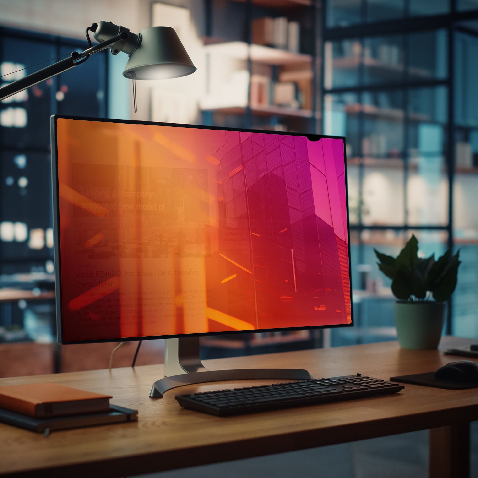 24IN Gold Monitor Privacy Screen/Filter