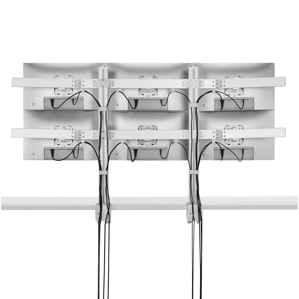Six-Monitor Desk Mount Max 32IN/8kg