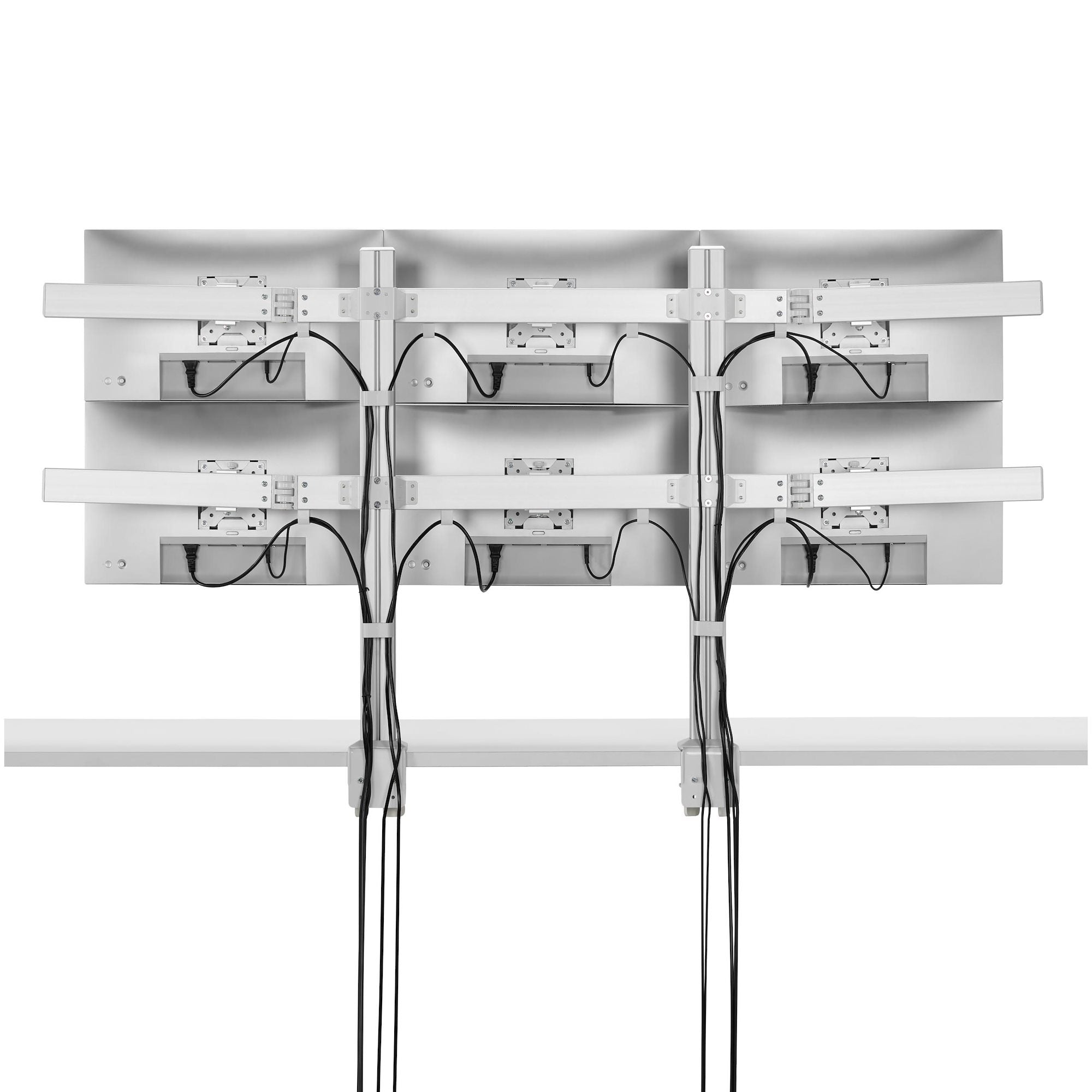 Six-Monitor Desk Mount Max 32IN/8kg