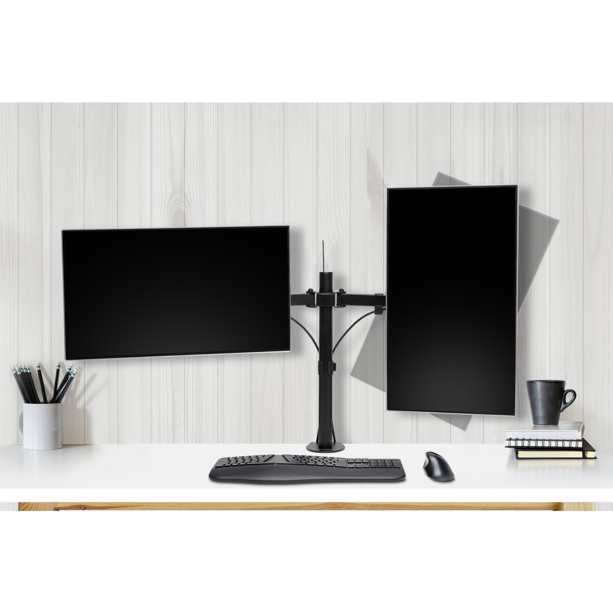 SmartFit Ergo Dual Extended Monitor Arm